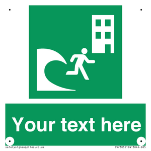 Custom Safe Condition Tsunami evacuation building